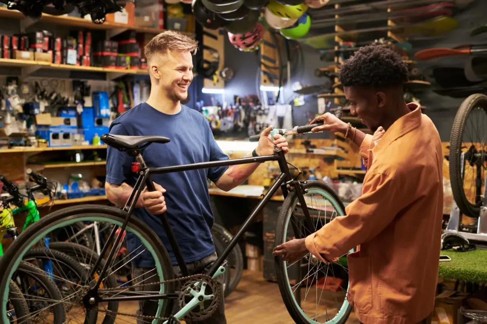 Montage vélo personnalisé à Creysse